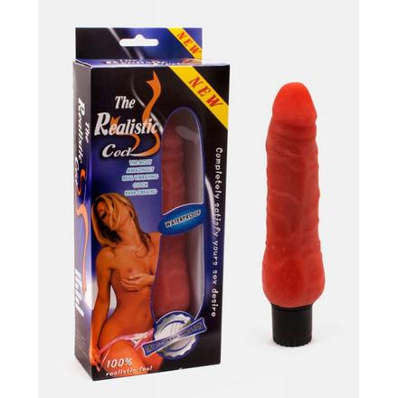 The realistic cock kicsi vibrátor - Piros