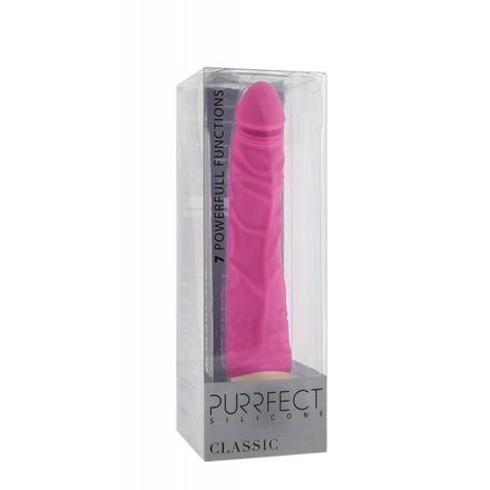 CLASSIC slim 7 funkciós vibrátor - Pink