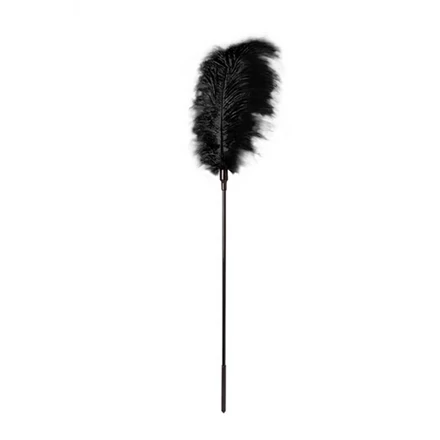 GP Large Feather Tickler -  Black (fekete)