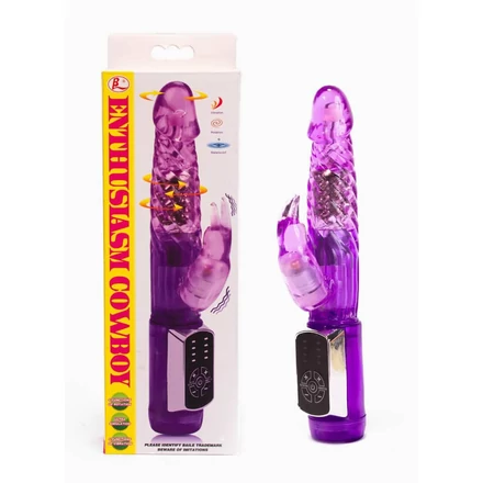 Enthusiasm Cowboy Vibrator Purple