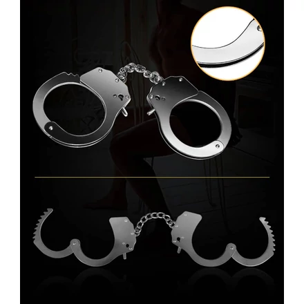 Fetish Pleasure Metal Hand Cuffs
