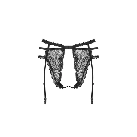 Pearlove garter belt black  S/M