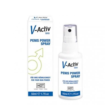 HOT V-Activ penis power spray for men  50 ml HOT V-Activ penis power spray for men  50 ml