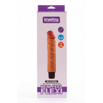 9.8&quot; Real Feel Flexi Multi Speed Vibrator 4