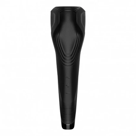 Satisfyer Men Wand - akkus, vízálló makkvibrátor (fekete)
